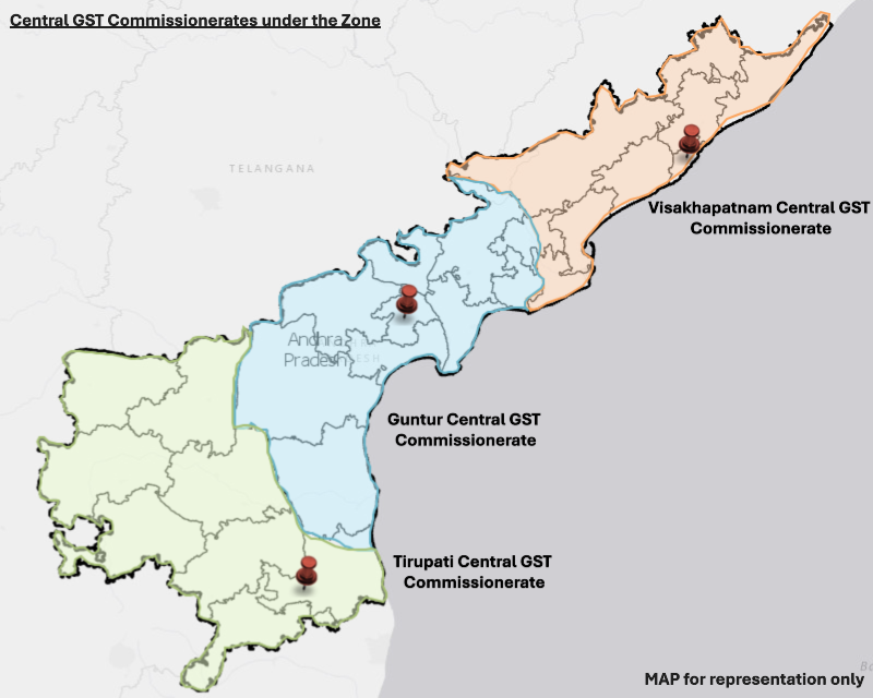 Vizag Zone Map