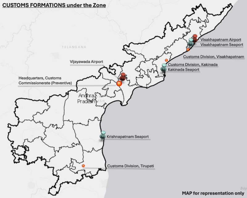 Vizag Zone Map